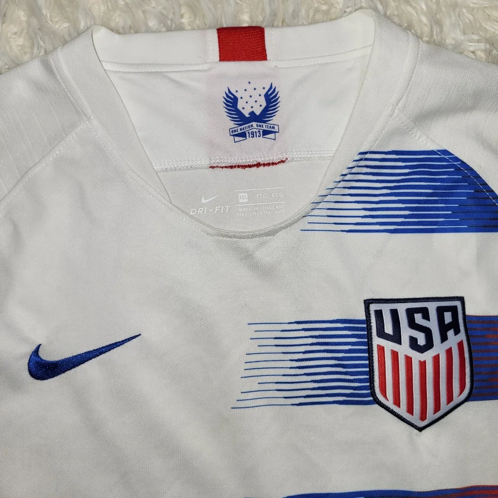 United States National Team Nike Women's Jersey White T-shirt Size XXL - Picture 3 of 8